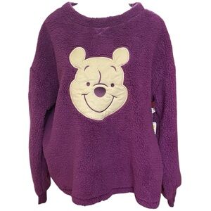 Disney Purple Sleepwear/Sweatshirt Winnie‎ the Pooh Very Soft and Cozy